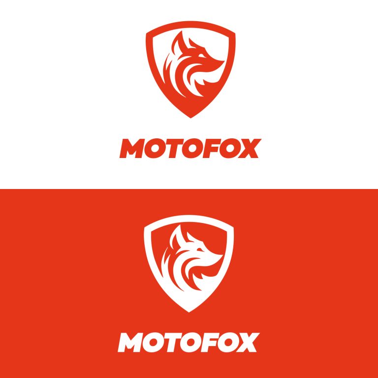 Motofox logotipo kūrimas
