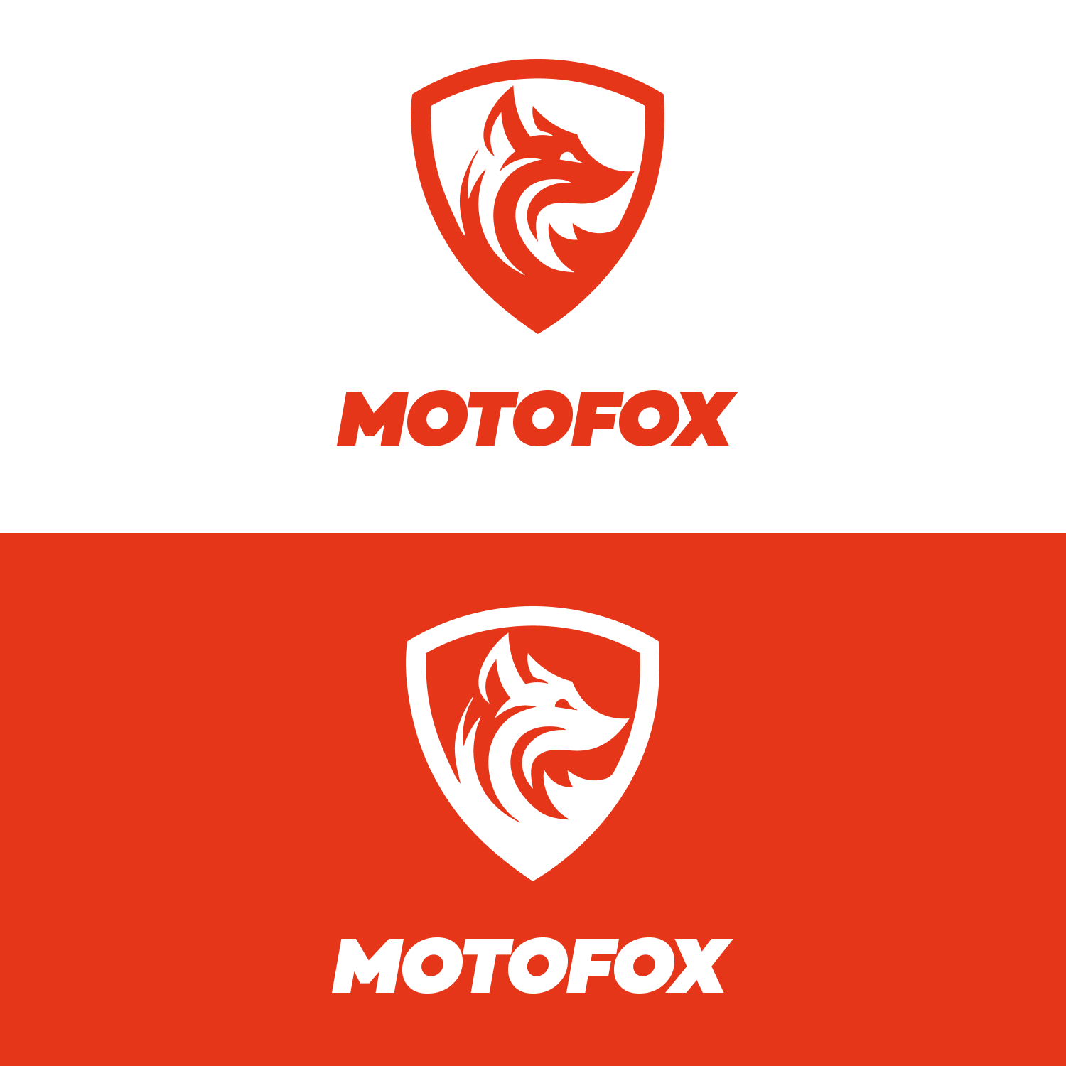 Motofox logotipo kūrimas
